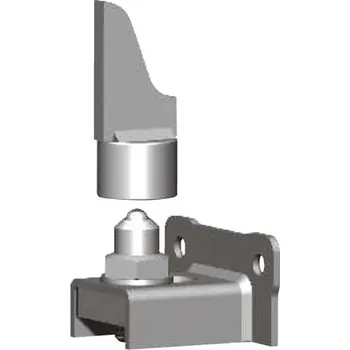 FAC Spodní regul. pant pro ocel. bránu k&nbsp;přišroubování, pr.40,&nbsp;Zn