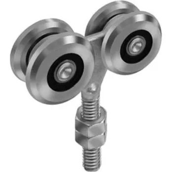 Příslušenství pro plot FAC Vozík se 4 kolečky s ložisky, pr. 55,šroub M20, Zn