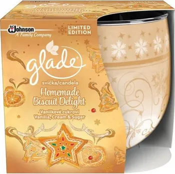 Svíčka Glade Homemade Biscuit Delight 120 g