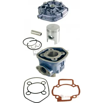 Píst motoru Piaggio NRG 50 MC3 2001-2004 sada válce RMS Racing 70ccm (válec, píst, těsnění)