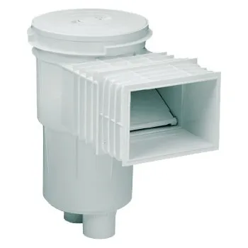 Bazénová filtrace Skimmer 17,5L s dlouhým hrdlem - Astral, beton s kachlíkem - ozdobný rámeček