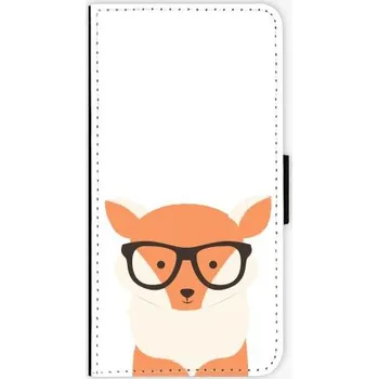 Pouzdro na mobilní telefon iSaprio Orange Fox pro Huawei Y6 Prime 2018 flipové