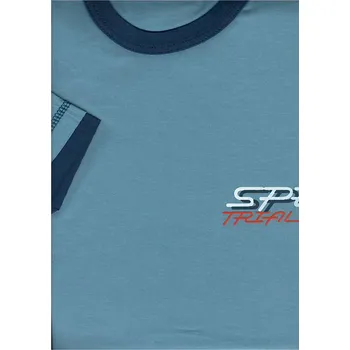 Pánské pyžamo Taro, pánské pyžamo 115-Eryk, krátký rukáv, světle modrá, vel. M