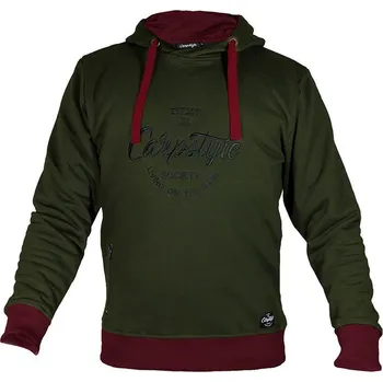 Počítačová hra CARPSTYLE GREEN FOREST HOODIE - XL