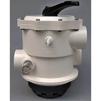 Bazénová filtrace 6-cestný ventil V6 TM22 Praher - ABS bílý