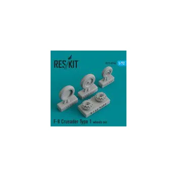 Plastikový model 1/72 F-8 Crusader Type 1 wheels set (ACAD,ITA,HAS)