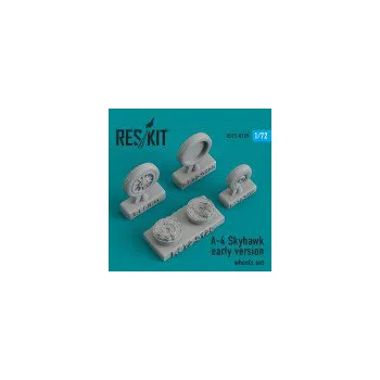 Plastikový model 1/72 A-4 Skyhawk early wheels set (AIRF,FUJI,ITA)