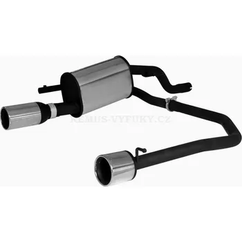 Tlumič výfuku Sportovní výfuk - POUZE pro originální nárazník. - 625006 1570