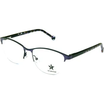 Brýlová obroučka Icona Dámské Fio blue Černá