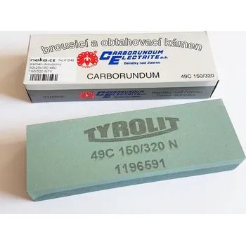Kámen dvouzrnný 50x25x150 49C 150/320 N7V CARBORUNDUM
