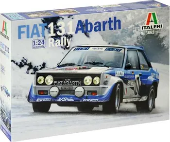 Plastikový model Italeri Fiat 131 Abarth Rally 1:24