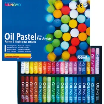 Pastel olejový MUNGYO sada 36 ks