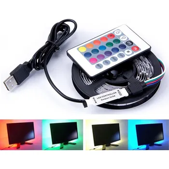 LED páska Light USB0505 LED pásek USB IP65 RGB 0,5metru (LED pásek RGB 0,5 metru s USB )