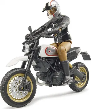 autíčko Bruder 63051 Ducati Scrambler Desert Sled s řidičem