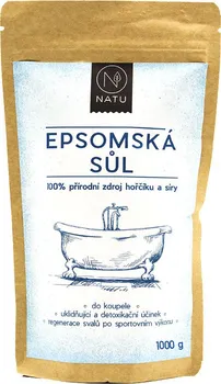 koupelová sůl Natu Epsomská sůl 100 % 1 kg