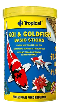 Krmivo pro rybičky Tropical Koi & Goldfish Basic Sticks 1000 ml