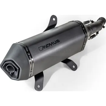 Výfuk pro motocykl Výfukový tlumič - ČERNÝ NEREZ - 0524783 995518