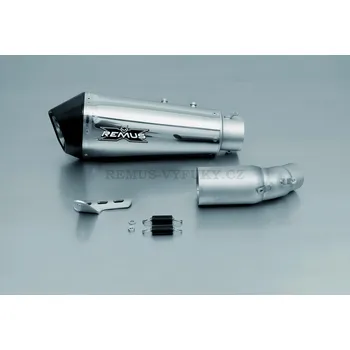 Výfuk pro motocykl Výfukový tlumič včetně spojovací trubky - NEREZ - 036682 155215