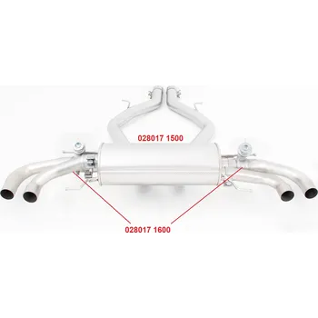 Tlumič výfuku Sportovní výfuk - 028017 1500