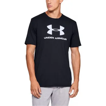 Under Armour Sportstyle Logo Tee černé