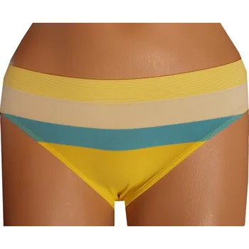 Kalhotky xcena Dámské kalhotky žluté s modrou Velikost: XL/XXL