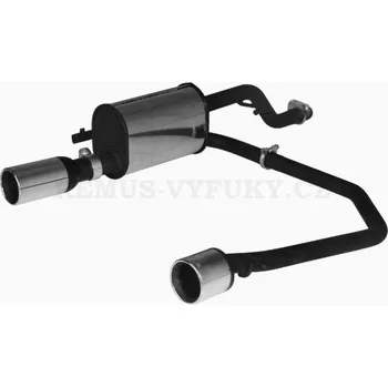 Tlumič výfuku Sportovní výfuk - POUZE pro originální SPORTOVNÍ nárazník. - 625106 1570