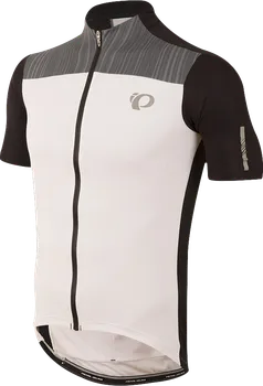 cyklistický dres Pearl Izumi Elite Pursuit s krátkým rukávem bílý/černý Rush