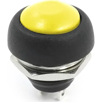Vývojová deska Vodotěsný spínač - Žlutý, 12 mm