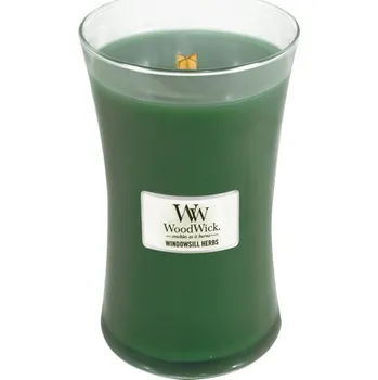 Svíčka Woodwick Vonná svíčka Windowsill Herbs 609,5 g