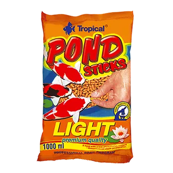 Krmivo pro rybičky Tropical Pond Sticks Light 1000 ml