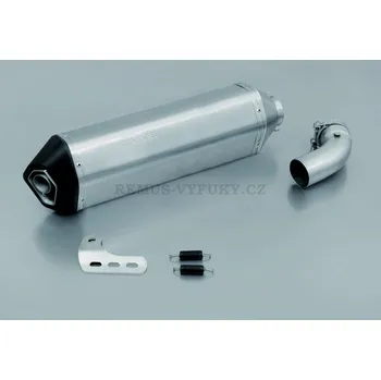 Výfuk pro motocykl Výfukový tlumič včetně spojovací trubky - TITAN - 0514882 857014