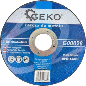 Řezný kotouč Geko G00028 115 mm