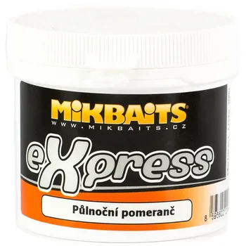 Mikbaits Těsto eXpress 200 g, půlnoční pomeranč