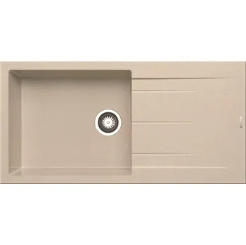 Granitový dřez Granitový dřez Pyramis ALAZIA (100x50) 1B 1D béžová