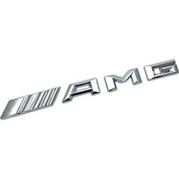 Znak automobilu Označení / Nápis / Znak / Logo / AMG do interiéru - stříbrný (chromový) EIC-169