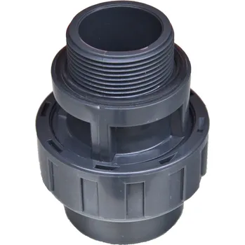 Šroubení třídílné MIX s těsněním (lepení x vnější závit) - 63 x 2"