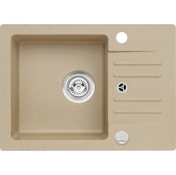 Granitový dřez Alveus Cortina 40 s excentrem Beige 55