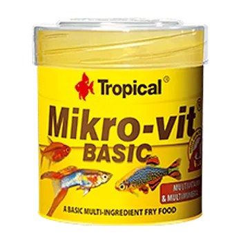 Krmivo pro rybičky Tropical Mikrovit Basic 50 ml