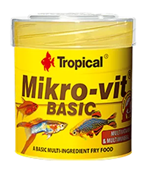 Krmivo pro rybičky Tropical Mikrovit Basic 50 ml
