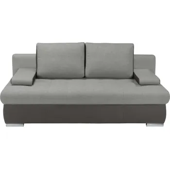 Pohovka Recenze Black Red White Olimp II Lux 3DL LED šedá