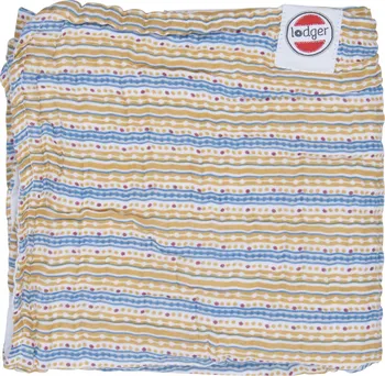 Dětská deka Lodger Dreamer Muslin Stripe Xandu 120 x 120 cm
