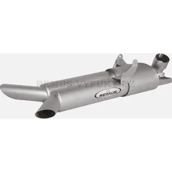 Výfuk pro motocykl Výfukový tlumič Levý / Pravý - O94 - NEREZ MATNÝ - 092782 098004LRM