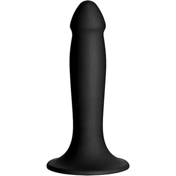 Připínací penis Doc Johnson Smooth Silicone Dong Black