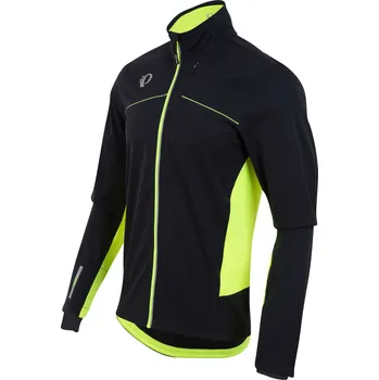 Pánská softshellová bunda Pearl Izumi Pursuit Softshell černá/žlutá M