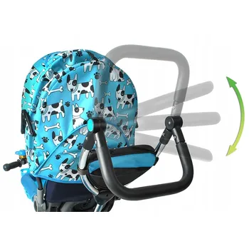 Dětské vozidlo Kruzzel Dětská tříkolka 2v1