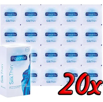 Kondom Pasante Silk Thin 20 pack
