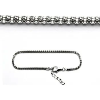 Náramek Stříbrný náramek CORB26F+RH, hádě, adjusta, 16,5 cm+3,5 cm