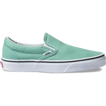Pánská móda vans Boty classic slip-on neptune green/true white