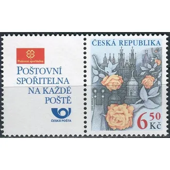 Poštovní známka Česká pošta (2003) č. 380 ** K - Česká republika - Růže nad Prahou