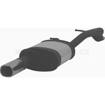 Tlumič výfuku Sportovní výfuk - 456006 0501